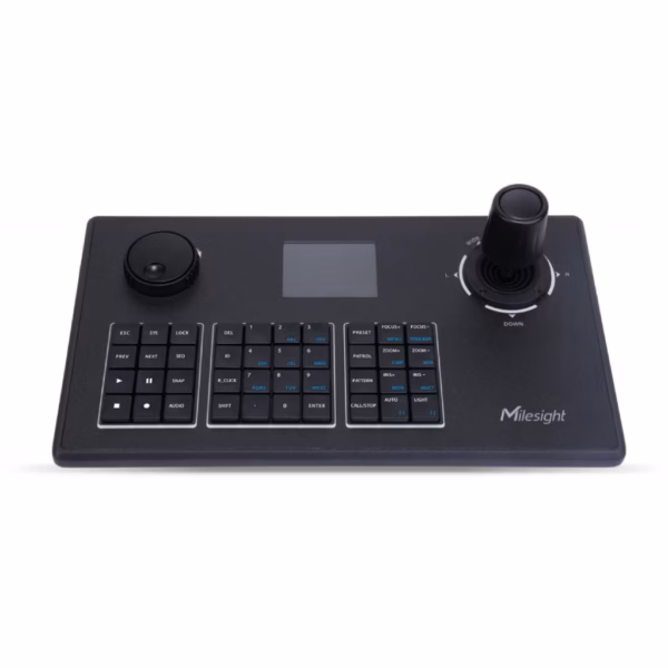 Milesight MS-K01 Network Keyboard PTZ-kontroller med 4-akset joystick og LCD-skjerm
