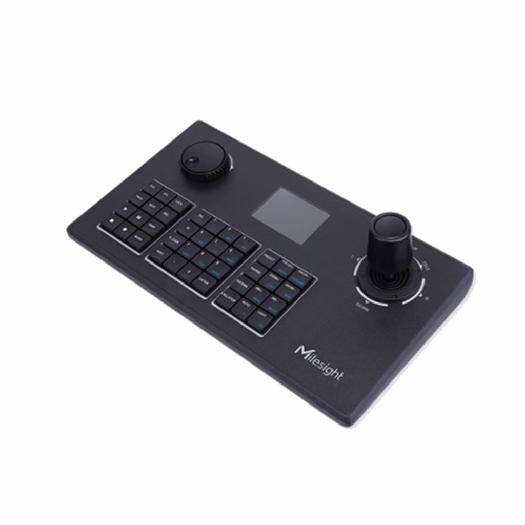 Milesight MS-K01 Network Keyboard PTZ-kontroller med 4-akset joystick og LCD-skjerm