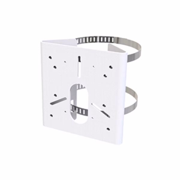Milesight A01 V3 Pole Mount mastefeste i stål med stropper for overvåkningskamera