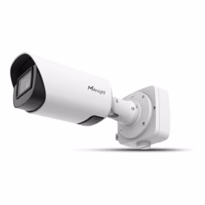 Milesight Pro Series MS-C8164-FIPE AI Motorisert bullet-kamera med 4K 60fps og 80m IR-rekkevidde.