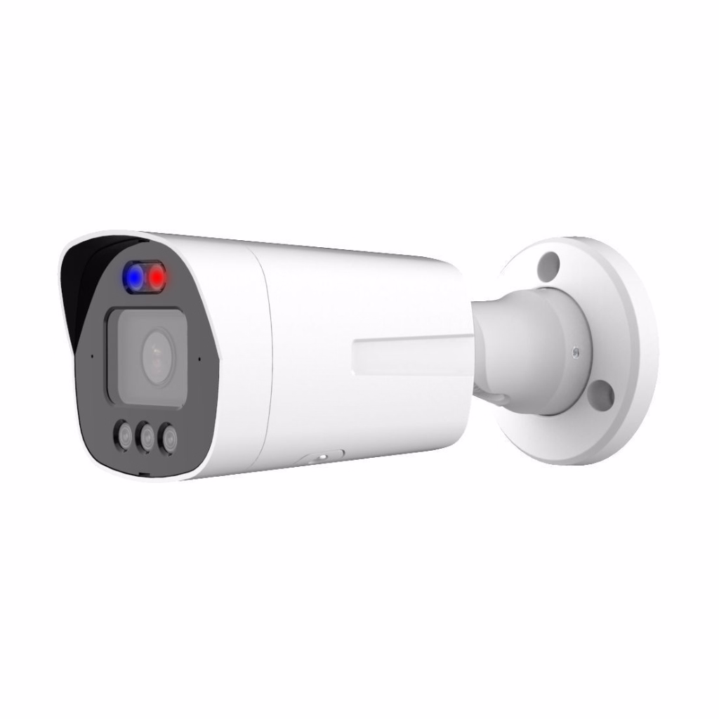 Milesight Q Series MS-CQ4468-HYPG1 AI TrueColor kamera med toveis lyd og aktiv avskrekking.