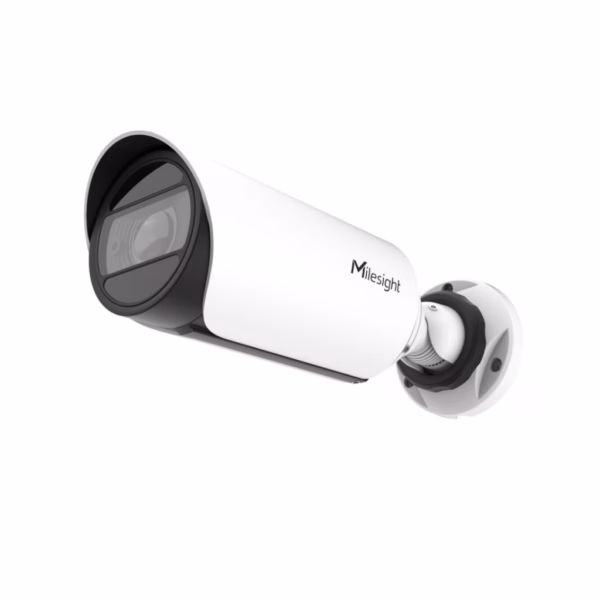 Milesight Mini Series AI motorisert bulletkamera med zoomobjektiv og AI-deteksjon
