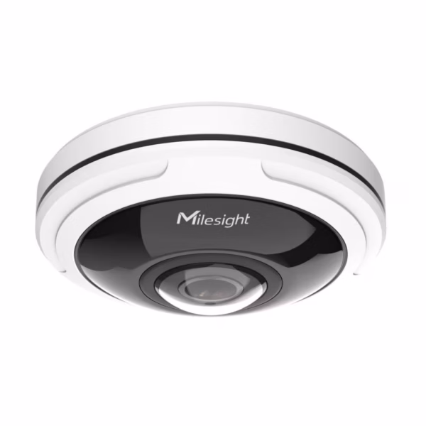 Milesight Panoramic Series AI fisheye-kamera med 360° panoramavisning og AI-analyse