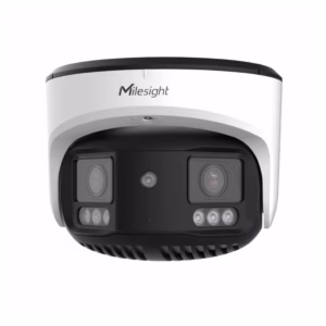 Milesight Panoramic Series AI TrueColor dual-sensor-kamera med 180° panoramavisning