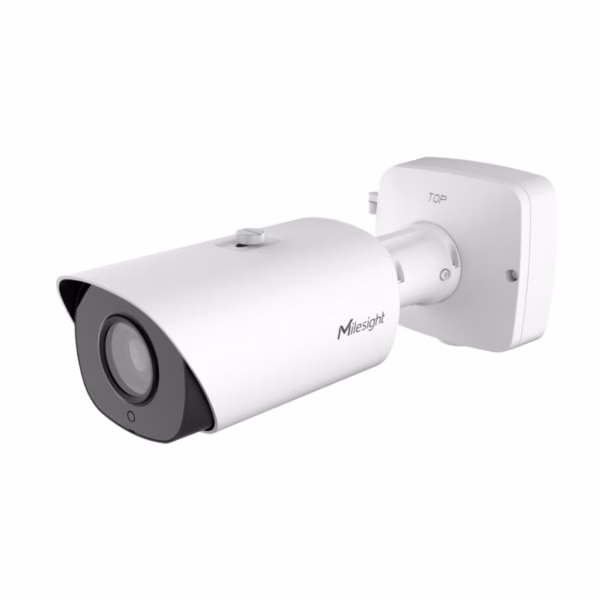 Milesight Pro Series AI Bullet Plus-kamera med 12x optisk zoom og AI-deteksjon