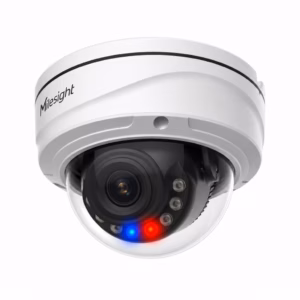 Milesight Q Series AI motorisert TrueColor domekamera med zoomobjektiv og AI-deteksjon