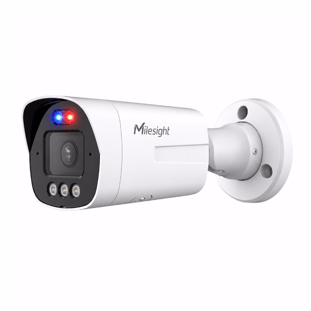Milesight Q Series AI TrueColor bulletkamera med Smart Hybrid Light og AI-deteksjon
