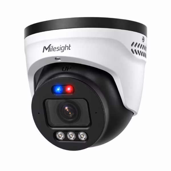 Milesight Q Series AI TrueColor turretkamera med Smart Hybrid Light og AI-deteksjon